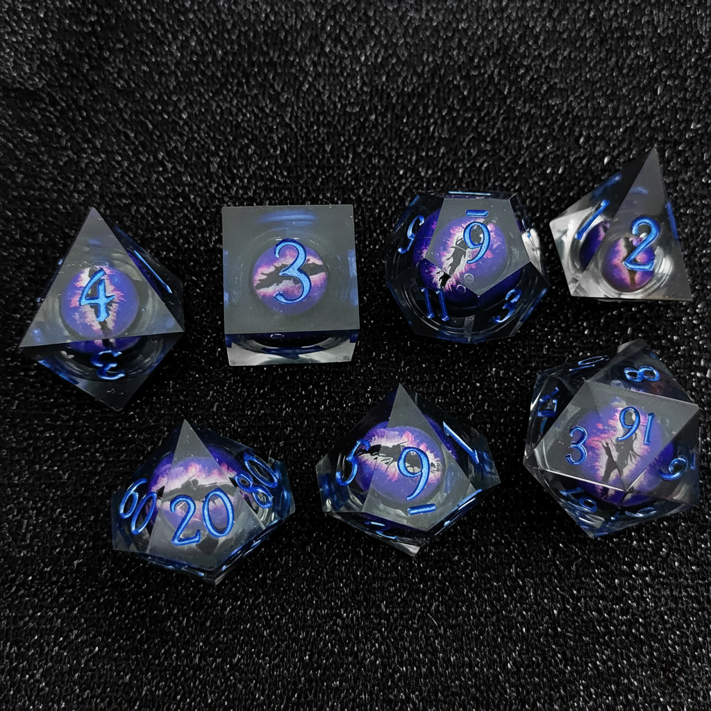 GameStop Dragon Eye Dice 7-Piece Set