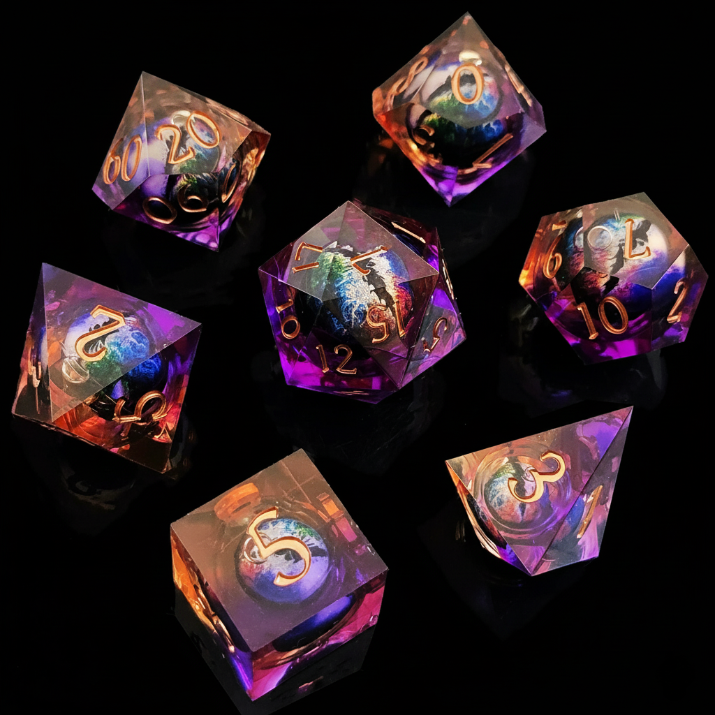 GameStop Dragon Eye Dice 7-Piece Set