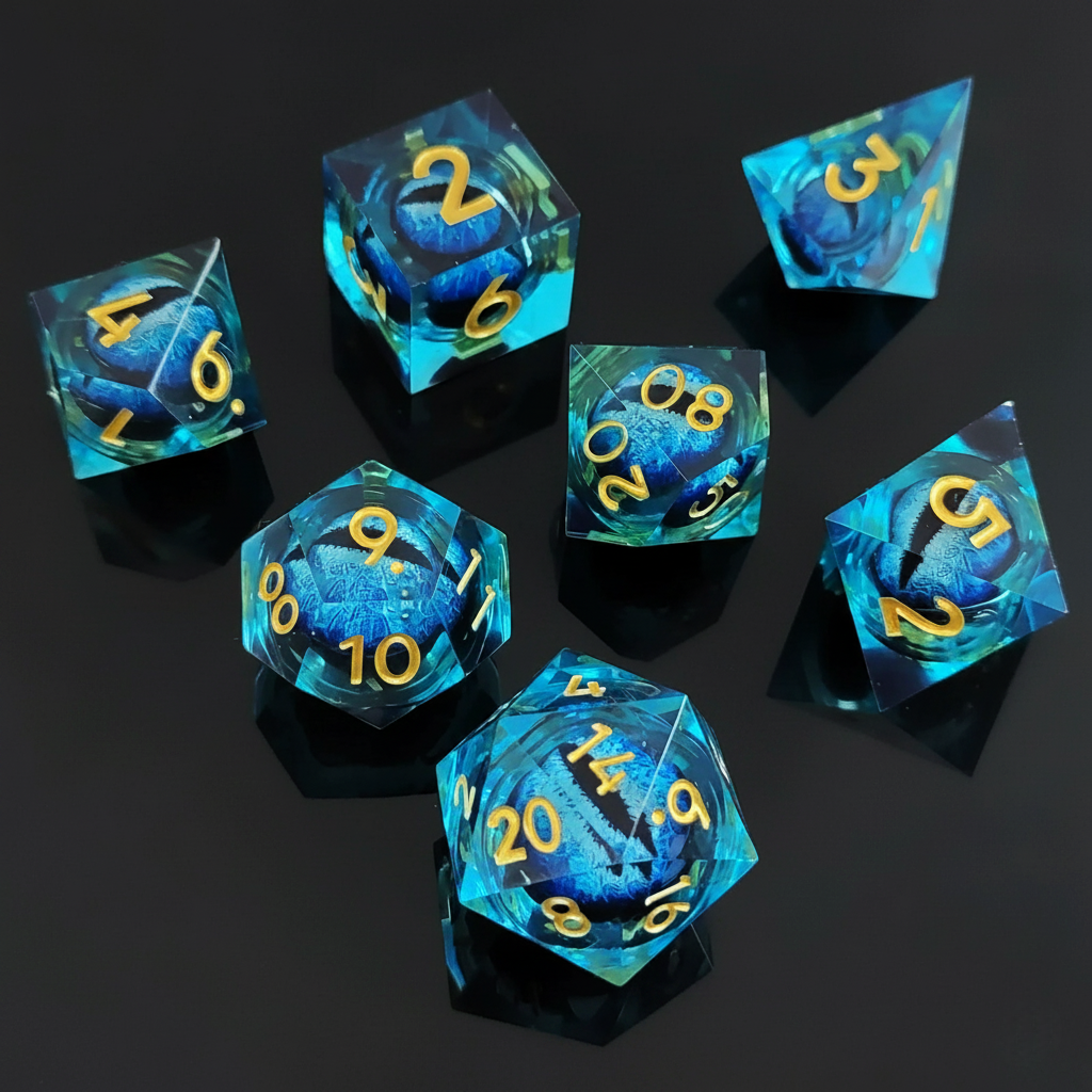 GameStop Dragon Eye Dice 7-Piece Set