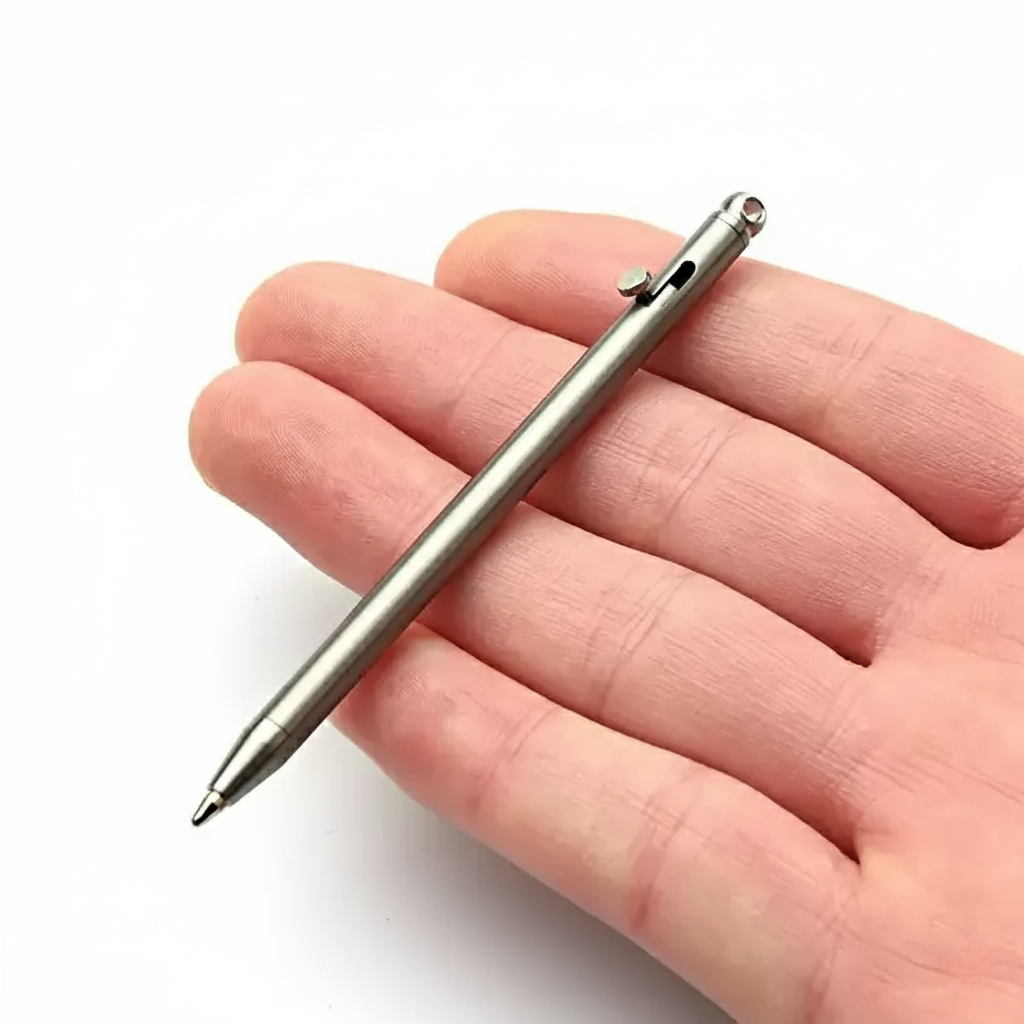 Mini Titanium EDC Keychain Pen
