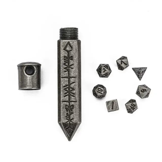 Mini Metal Dice Pendant