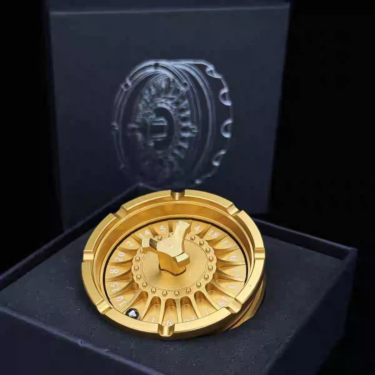 D20 Roulette Dice Spinner