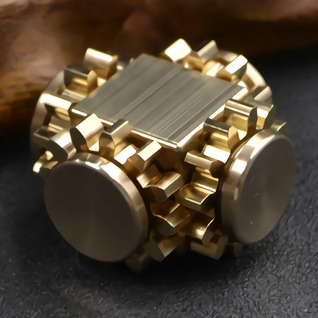 Brass Cube
