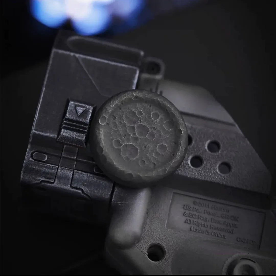 Titanium Alloy Crater Pattern (Hand-carved)