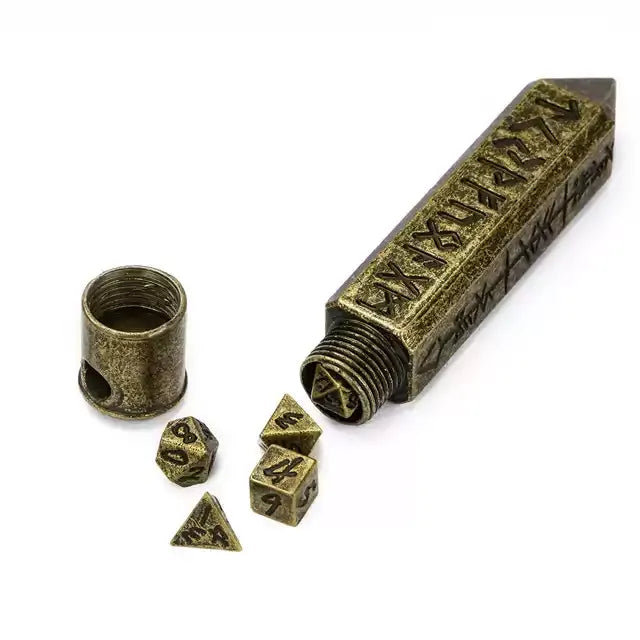 Mini Metal Dice Pendant