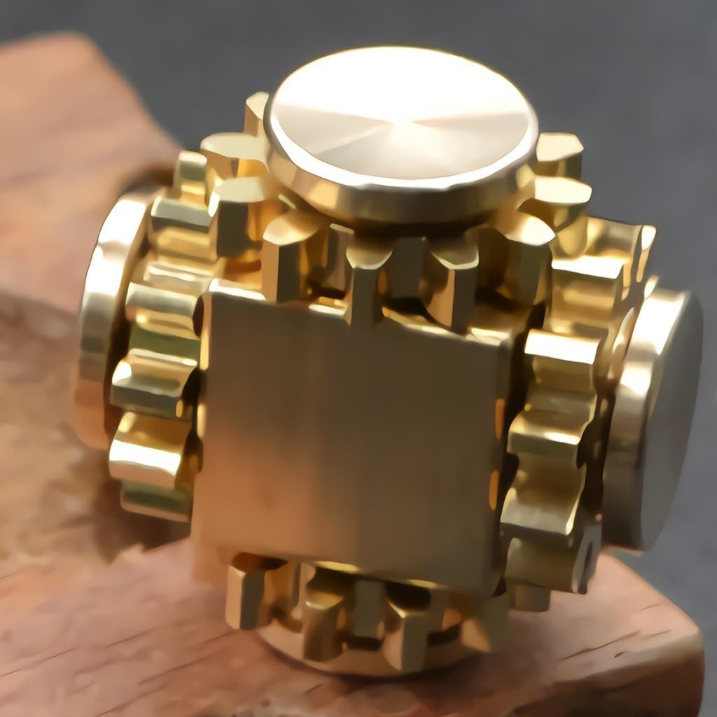Brass Cube