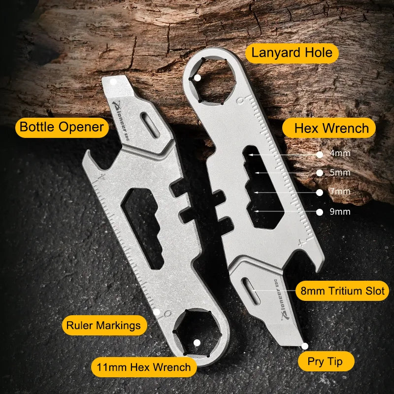 TC4 Titanium EDC Multi-Tool