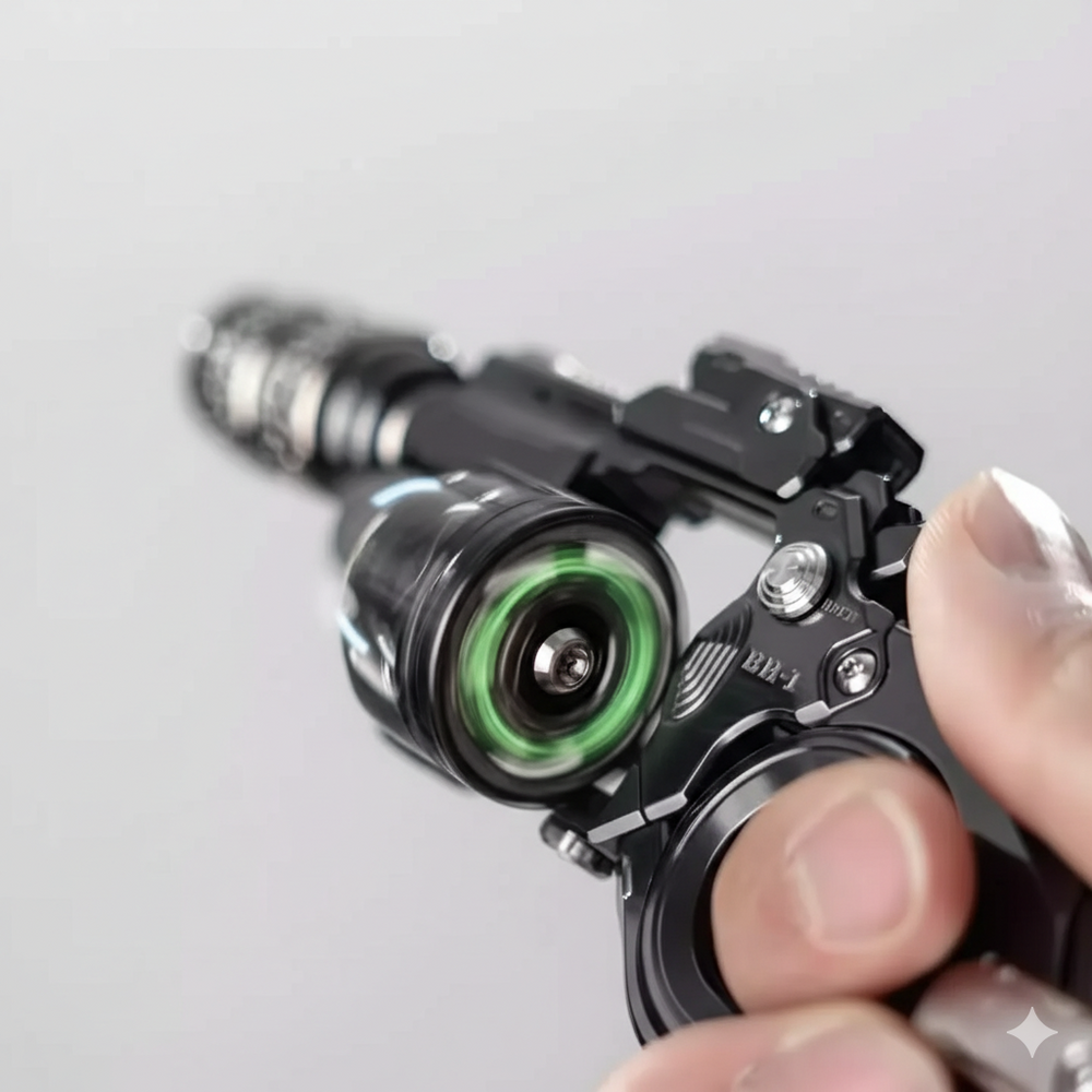 Revolver | Mechanical Revolver Fidget Toy Titanium EDC Gear – Fidgee