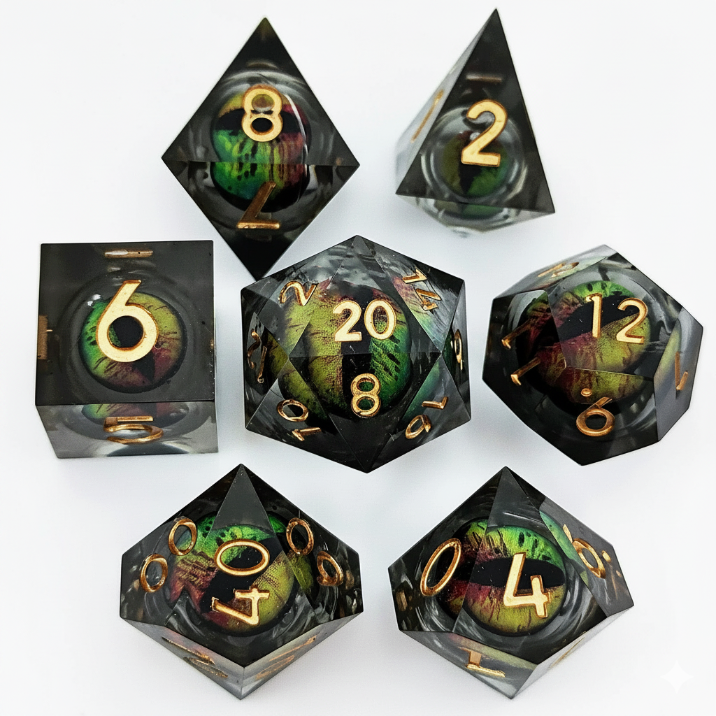 GameStop Dragon Eye Dice 7-Piece Set