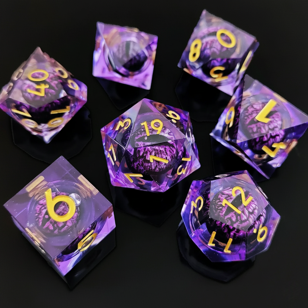 GameStop Dragon Eye Dice 7-Piece Set