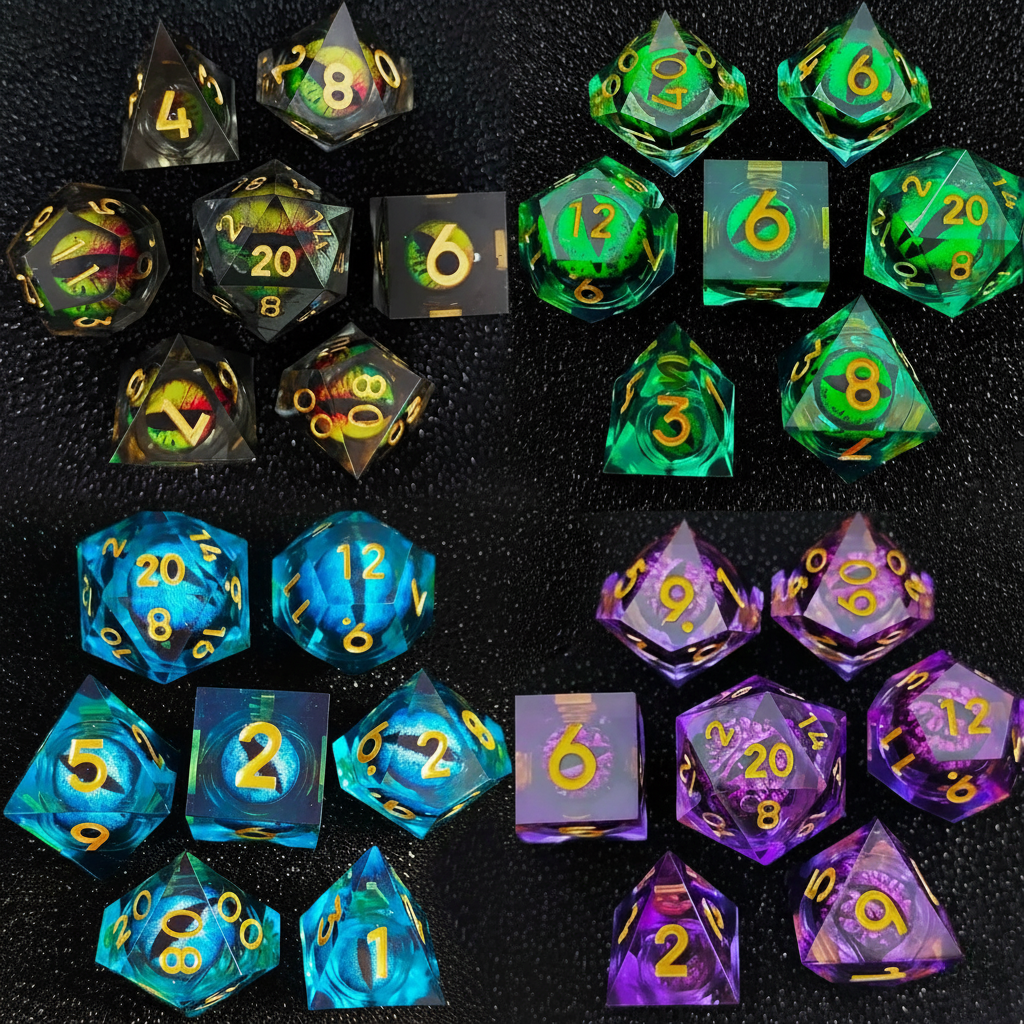 GameStop Dragon Eye Dice 7-Piece Set