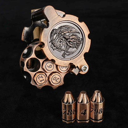 Revolver Metal Dice Set