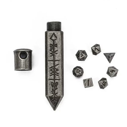 Mini Metal Dice Pendant
