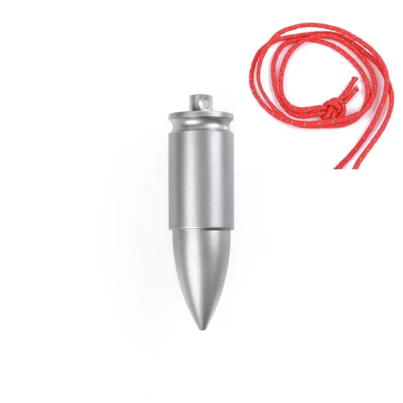 Titanium Waterproof Pill Capsule Container