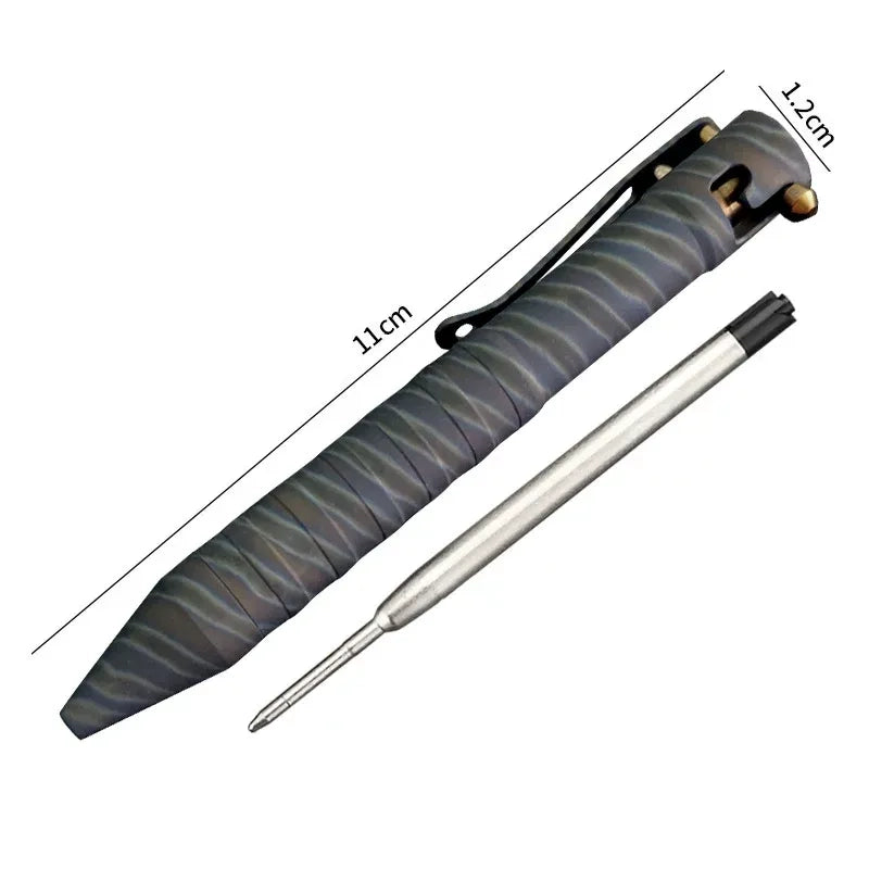Titanium Bolt-Action Tactical EDC Pen