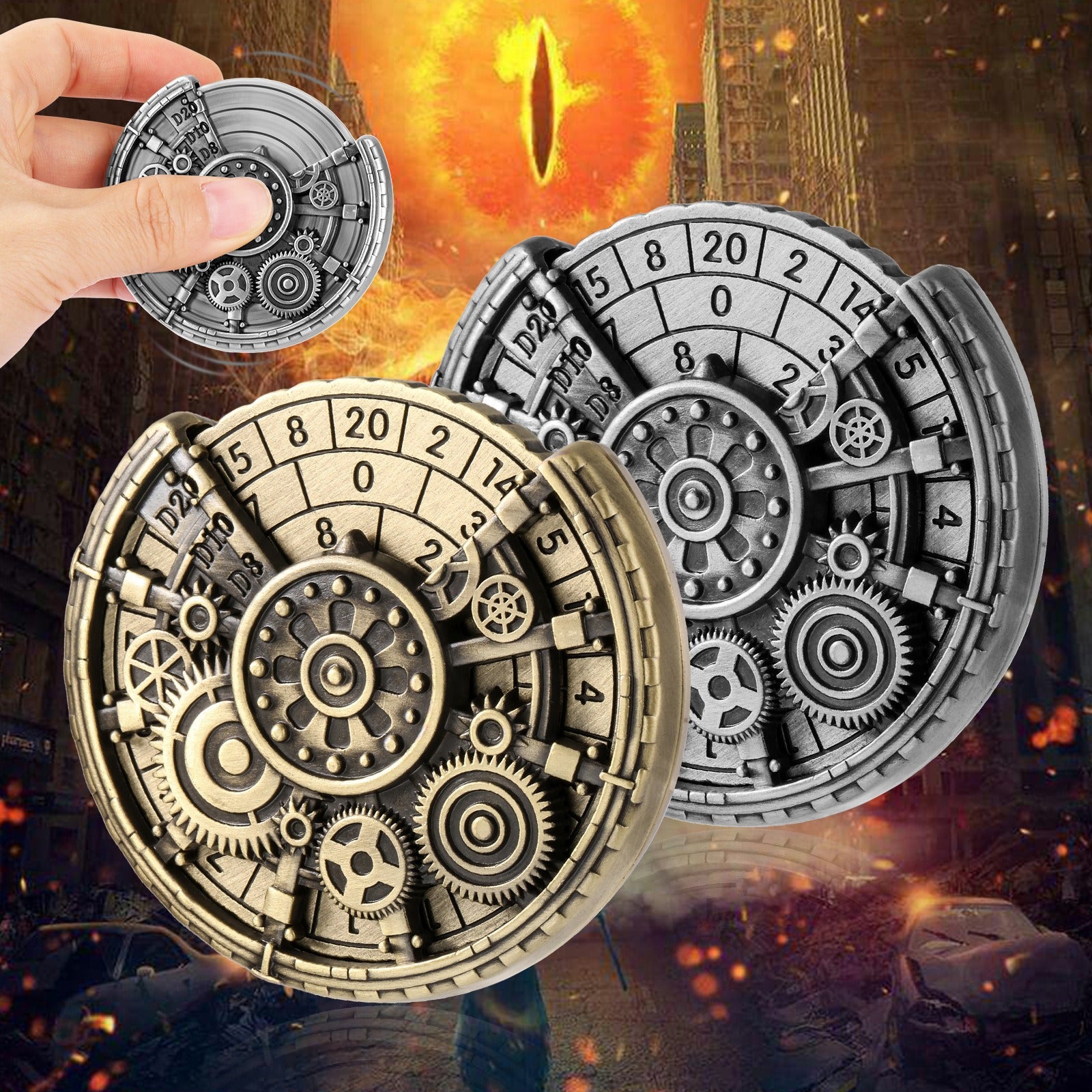 Fate Gear Spinner Dice