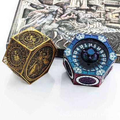 8-in-1 All-Rotating Metal Dice