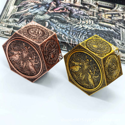 8-in-1 All-Rotating Metal Dice