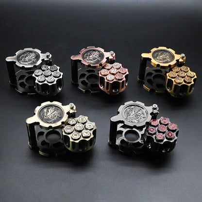 Revolver Metal Dice Set
