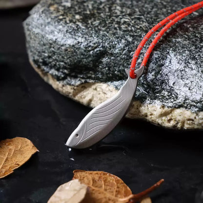 Titanium EDC Survival Whistle