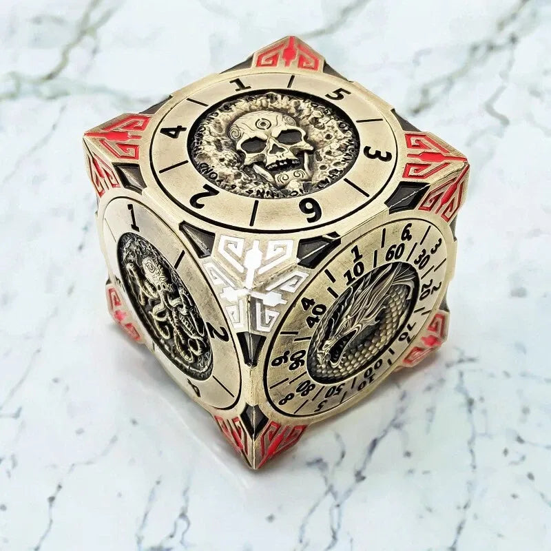 7 in 1 Metal DND Dice