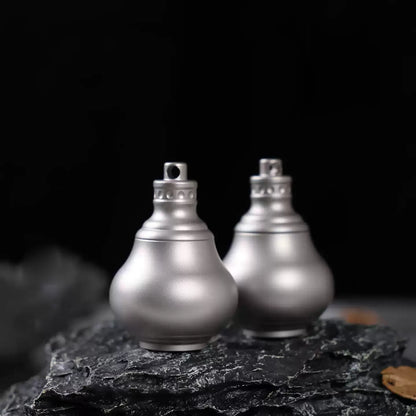 Titanium Pill Capsule EDC Container