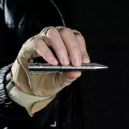 Titanium Bolt-Action Tactical EDC Pen