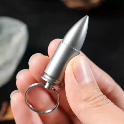 Titanium Waterproof Pill Capsule Container