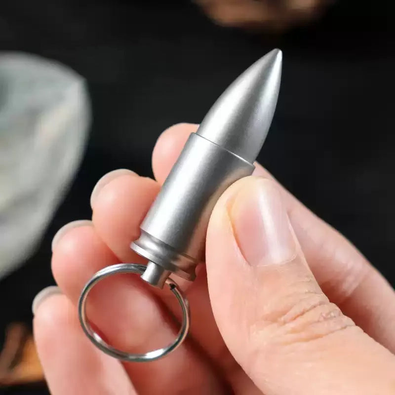 Titanium Waterproof Pill Capsule Container