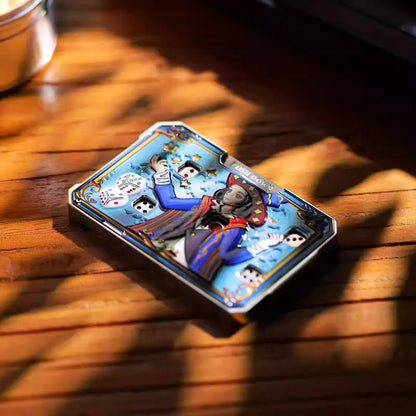 Metal Dice Card