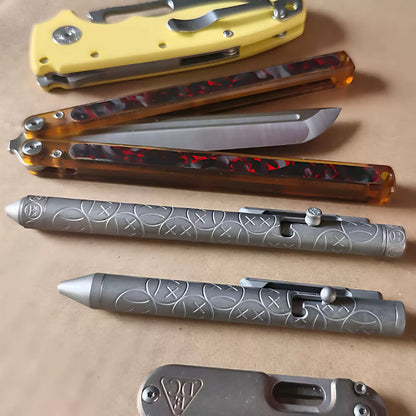 Titanium Bolt Action Pen