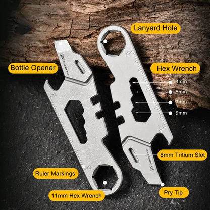 TC4 Titanium EDC Multi-Tool