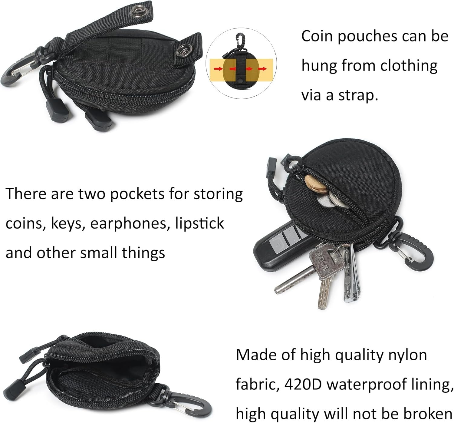 Add ons - Round Coin Bag