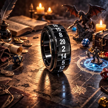 D20 Spinner Ring