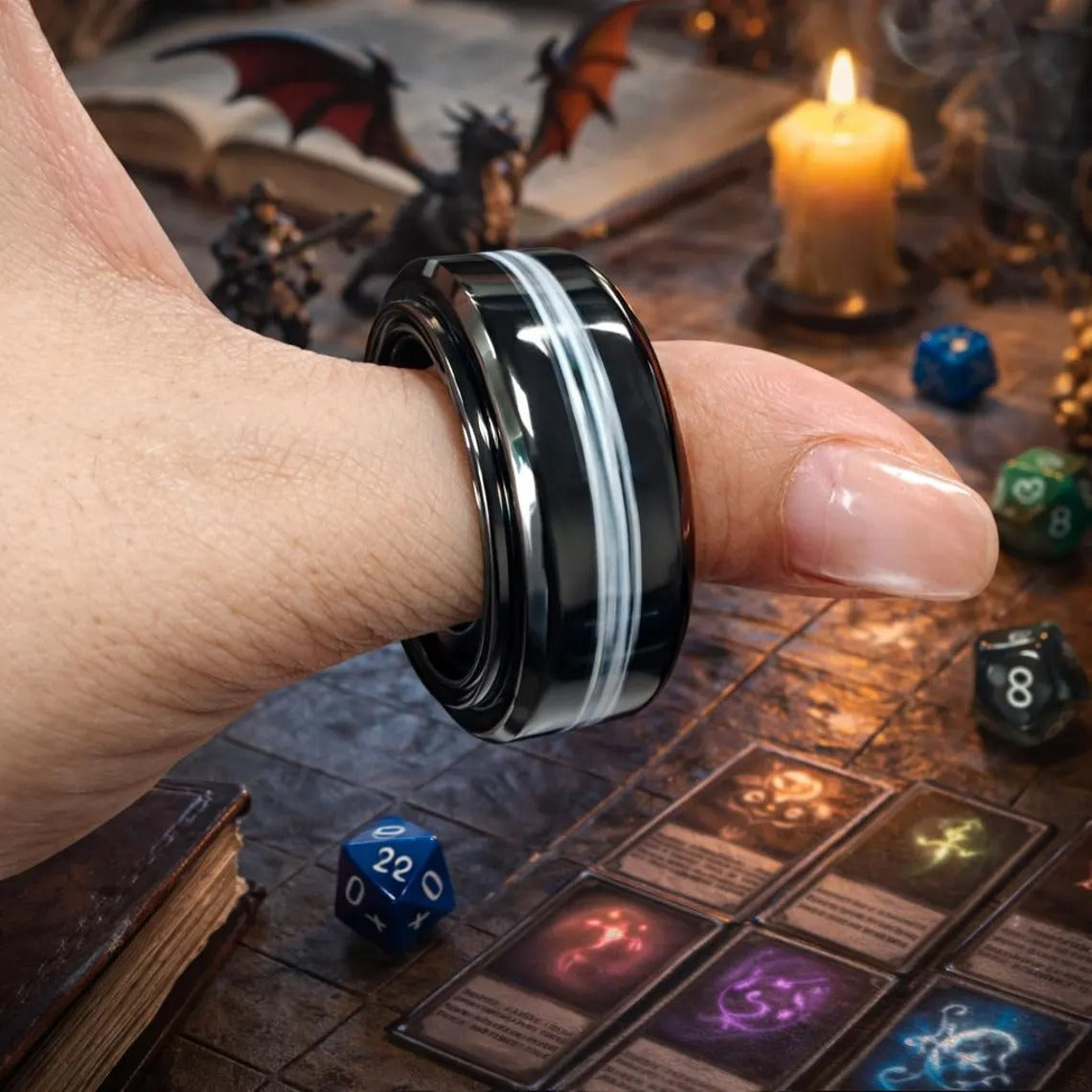 D20 Spinner Ring