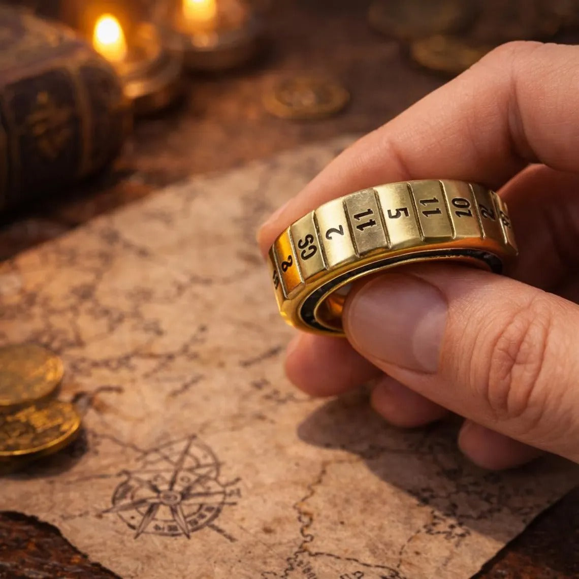 D20 Spinner Ring