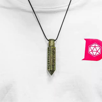 Mini Metal Dice Pendant