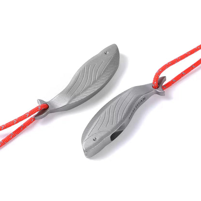 Titanium EDC Survival Whistle