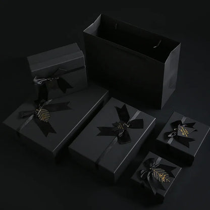 Black Bow Gift Box