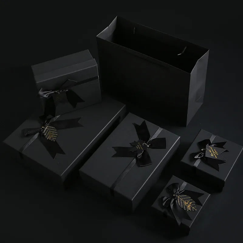 Black Bow Gift Box