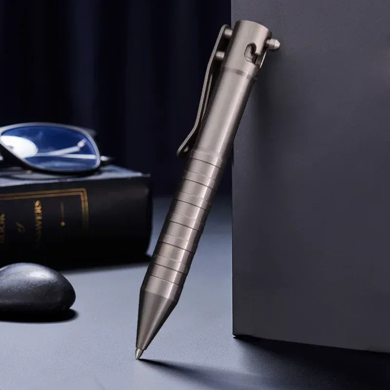 Titanium Bolt-Action Tactical EDC Pen