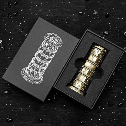 7-in-1 Metal Rotating Dice Tower
