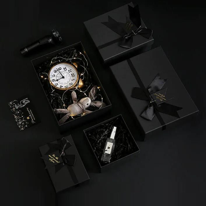 Black Bow Gift Box